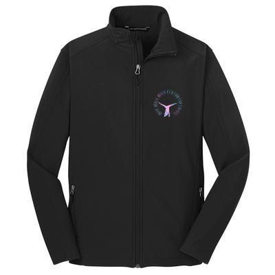 Why Walk When You Can Cartwheel Gymnast Gymnastic Core Soft Shell Jacket