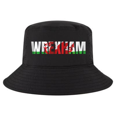 Wrexham Wales Welsh Dragon Flag Cool Comfort Performance Bucket Hat