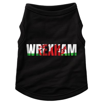 Wrexham Wales Welsh Dragon Flag Doggie Tank