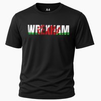 Wrexham Wales Welsh Dragon Flag Cooling Performance Crew T-Shirt