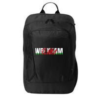 Wrexham Wales Welsh Dragon Flag City Backpack