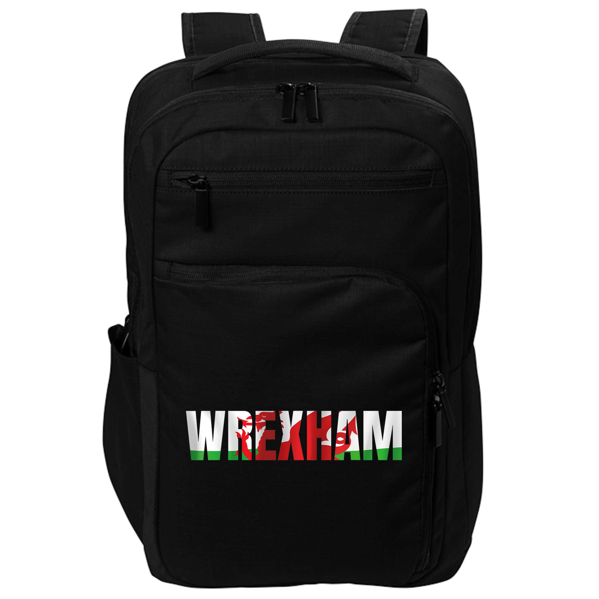 Wrexham Wales Welsh Dragon Flag Impact Tech Backpack