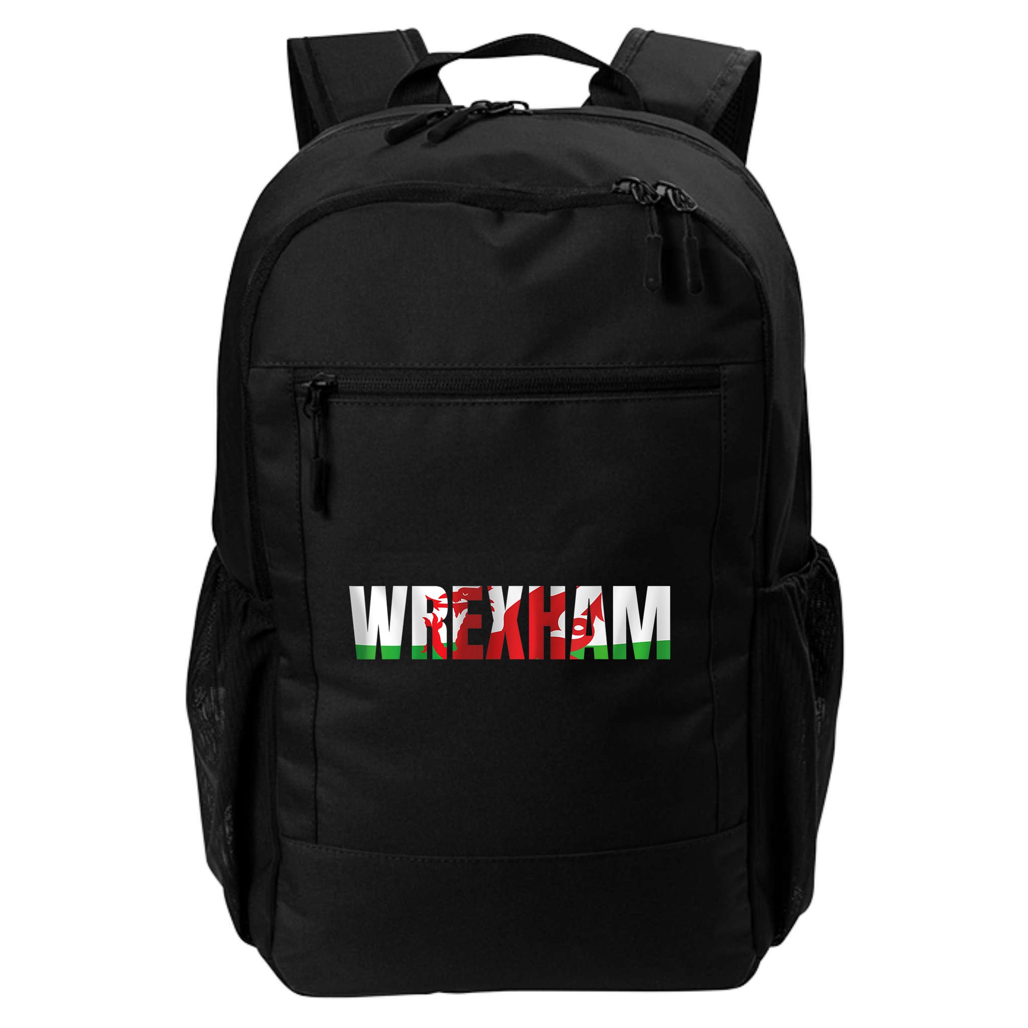 Wrexham Wales Welsh Dragon Flag Backpack