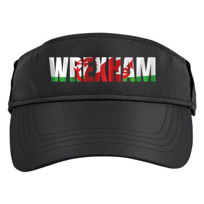 Wrexham Wales Welsh Dragon Flag Adult Drive Performance Visor
