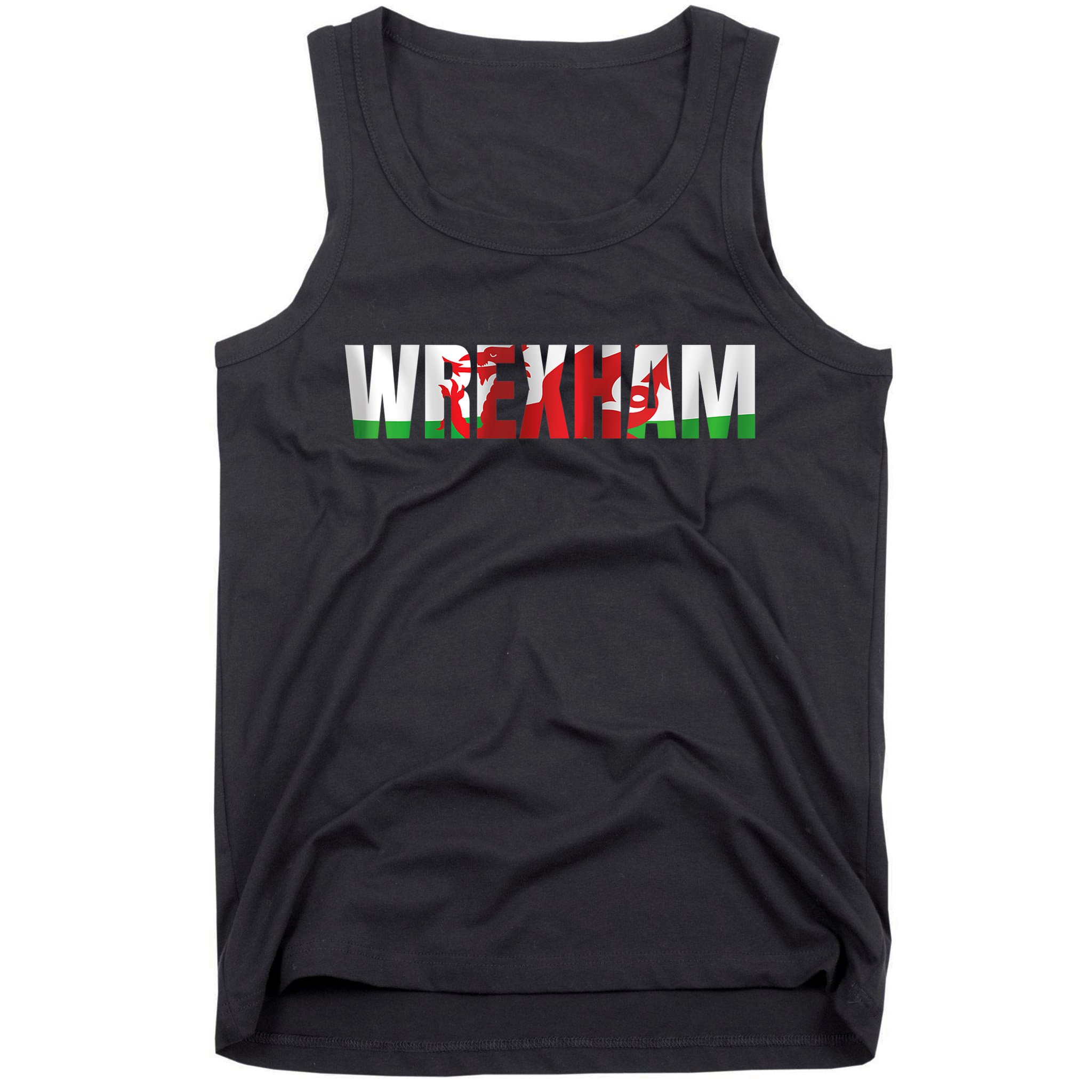 Wrexham Wales Welsh Dragon Flag Tank Top