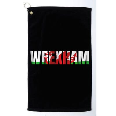 Wrexham Wales Welsh Dragon Flag Golf Towel