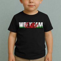 Wrexham Wales Welsh Dragon Flag Toddler T-Shirt