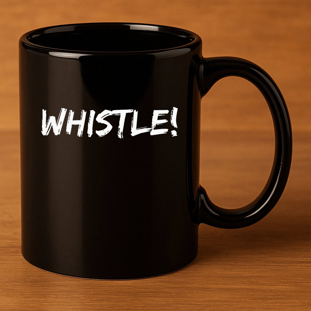Whistle Whistle! 11oz C Handle Ceramic Mug