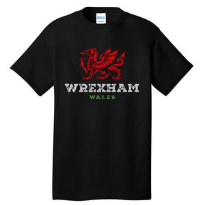 W.R.E.X.H.A.M Wales Welsh Dragon Flag Tall T-Shirt