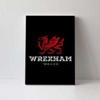 W.R.E.X.H.A.M Wales Welsh Dragon Flag Canvas