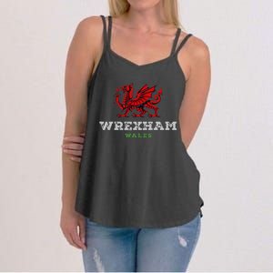 W.R.E.X.H.A.M Wales Welsh Dragon Flag Women's Strappy Tank