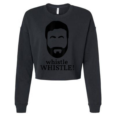 Whistle Whistle Cropped Pullover Crew