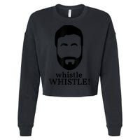 Whistle Whistle Cropped Pullover Crew