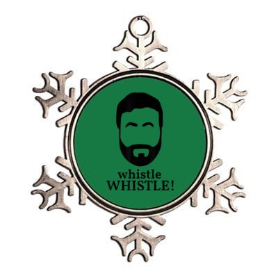 Whistle Whistle Metallic Star Ornament