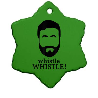 Whistle Whistle Ceramic Star Ornament