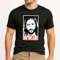 WWJD What Would Jesus Do Poster Design Cooling Performance Crew T-Shirt