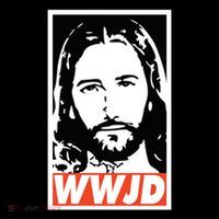 WWJD What Would Jesus Do Poster Design Youth Performance Sprint T-Shirt