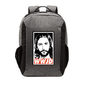 WWJD What Would Jesus Do Poster Design Vector Backpack