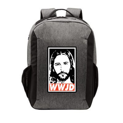 WWJD What Would Jesus Do Poster Design Vector Backpack