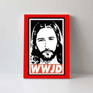 WWJD What Would Jesus Do Poster Design Canvas