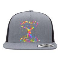 Why Walk When You Can Cartwheel Gymnast Gymnastic Tumbling Flat Bill Trucker Hat