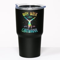 Why Walk When You Can Cartwheel Gymnastic Colorful Tumbler