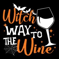 Women Witch Way To The Wine Halloween Funny Drinking Tank Top Cooling Performance Long Sleeve Crew