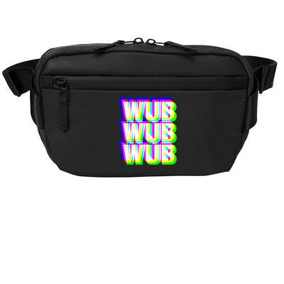 Wub Wub Wub Dubstep Techno Rave EDM Music DJ Festival Raver Crossbody Pack