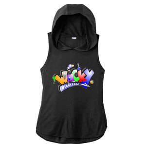 Wacky Wednesday Ladies PosiCharge Tri-Blend Wicking Draft Hoodie Tank