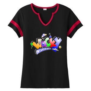 Wacky Wednesday Ladies Halftime Notch Neck Tee