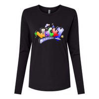 Wacky Wednesday Womens Cotton Relaxed Long Sleeve T-Shirt