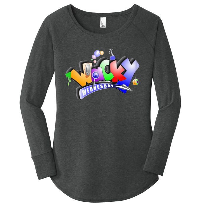 Wacky Wednesday Women's Perfect Tri Tunic Long Sleeve Shirt