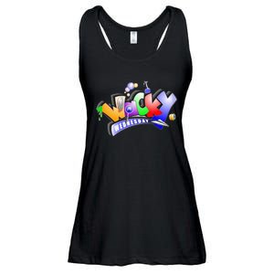 Wacky Wednesday Ladies Essential Flowy Tank