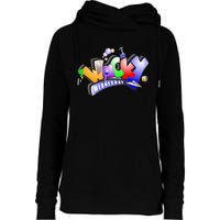 Wacky Wednesday Womens Funnel Neck Pullover Hood