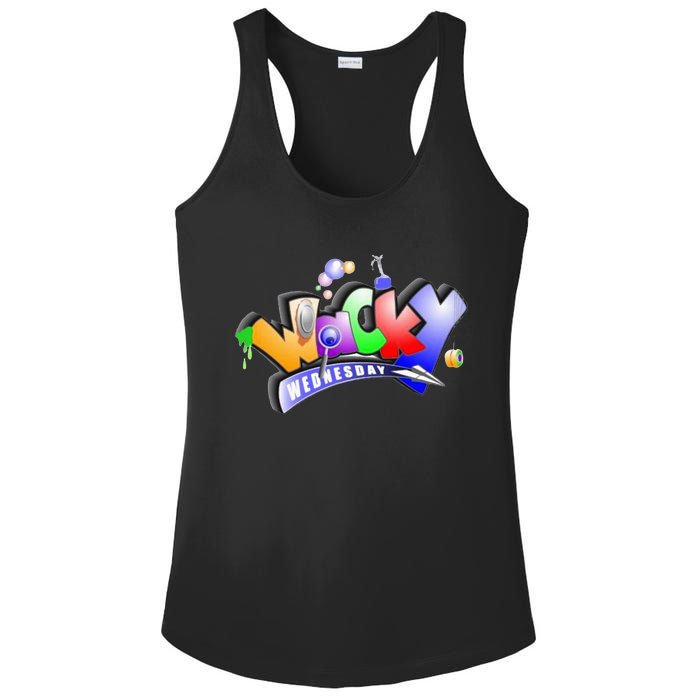 Wacky Wednesday Ladies PosiCharge Competitor Racerback Tank