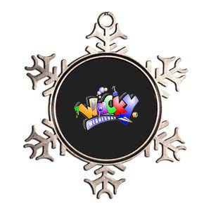 Wacky Wednesday Metallic Star Ornament