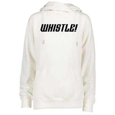 Whistle Whistle Womens Funnel Neck Pullover Hood