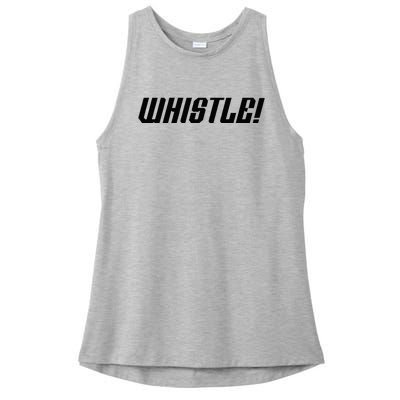 Whistle Whistle Ladies PosiCharge Tri-Blend Wicking Tank