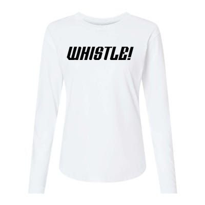 Whistle Whistle Womens Cotton Relaxed Long Sleeve T-Shirt