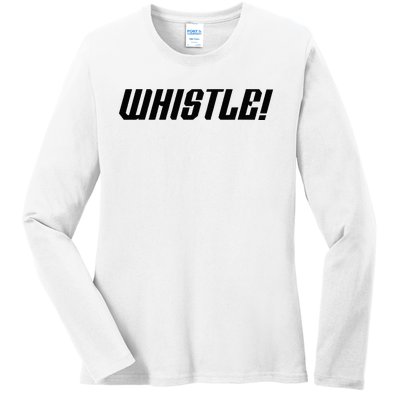 Whistle Whistle Ladies Long Sleeve Shirt