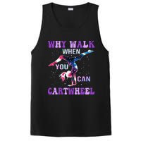 Why Walk When You Can Cartwheel Cute Gymnastics PosiCharge Competitor Tank