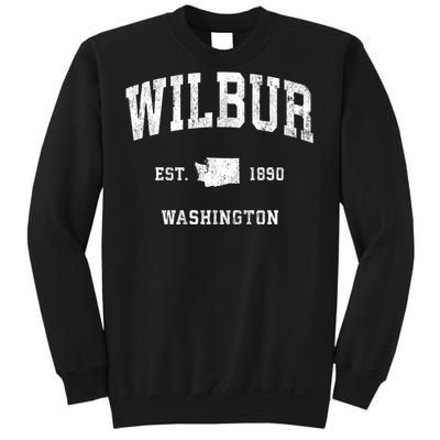 Wilbur Washington Wa Vintage Athletic Sweatshirt