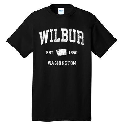 Wilbur Washington Wa Vintage Athletic Tall T-Shirt