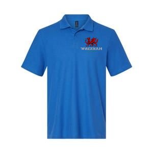 Wrexham Wales Welsh Dragon Flag Softstyle Adult Sport Polo