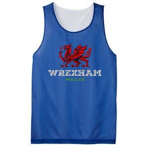 Wrexham Wales Welsh Dragon Flag Mesh Reversible Basketball Jersey Tank