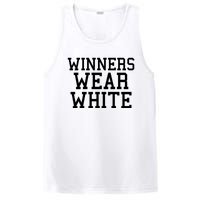 Winners Wear White Color War Camp Team Game Competition PosiCharge Competitor Tank