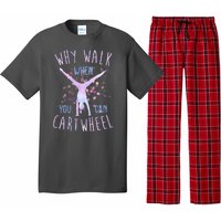 Why Walk When You Can Cartwheel Gymnastic Pajama Set