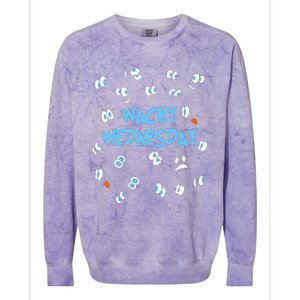 Wacky Wednesday Colorblast Crewneck Sweatshirt