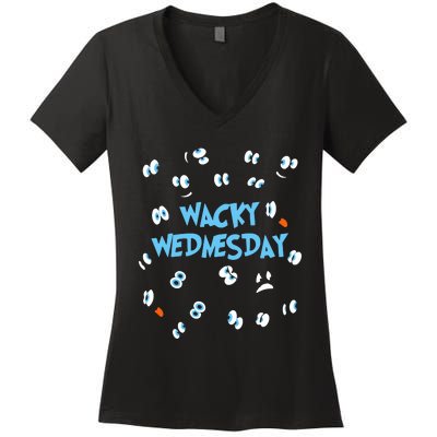 Wacky Wednesday Women's V-Neck T-Shirt