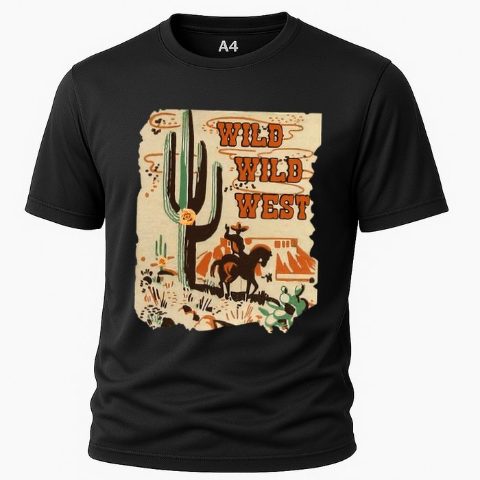 Wild Wild West Western Life Southwest Desert Vibes Cactus Performance Shirt